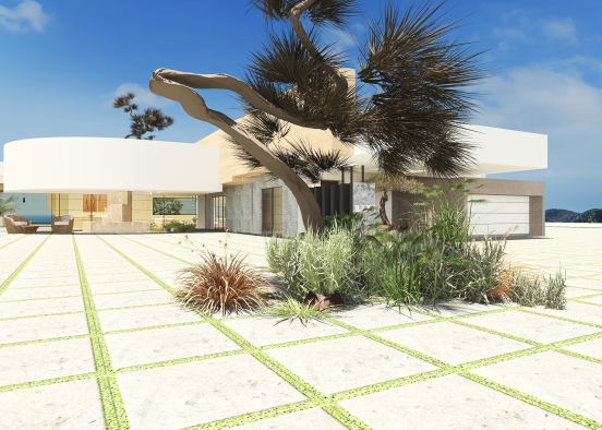 Contemporary #HSDA2020Residential Contemporary Villa Design Rendering