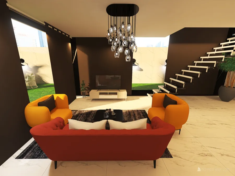 home businessman 3d design renderings