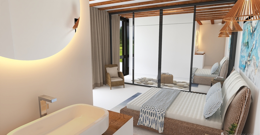 #HSDA2020 Residential, Chalet vacacional, (Alicante) Interior Design Render