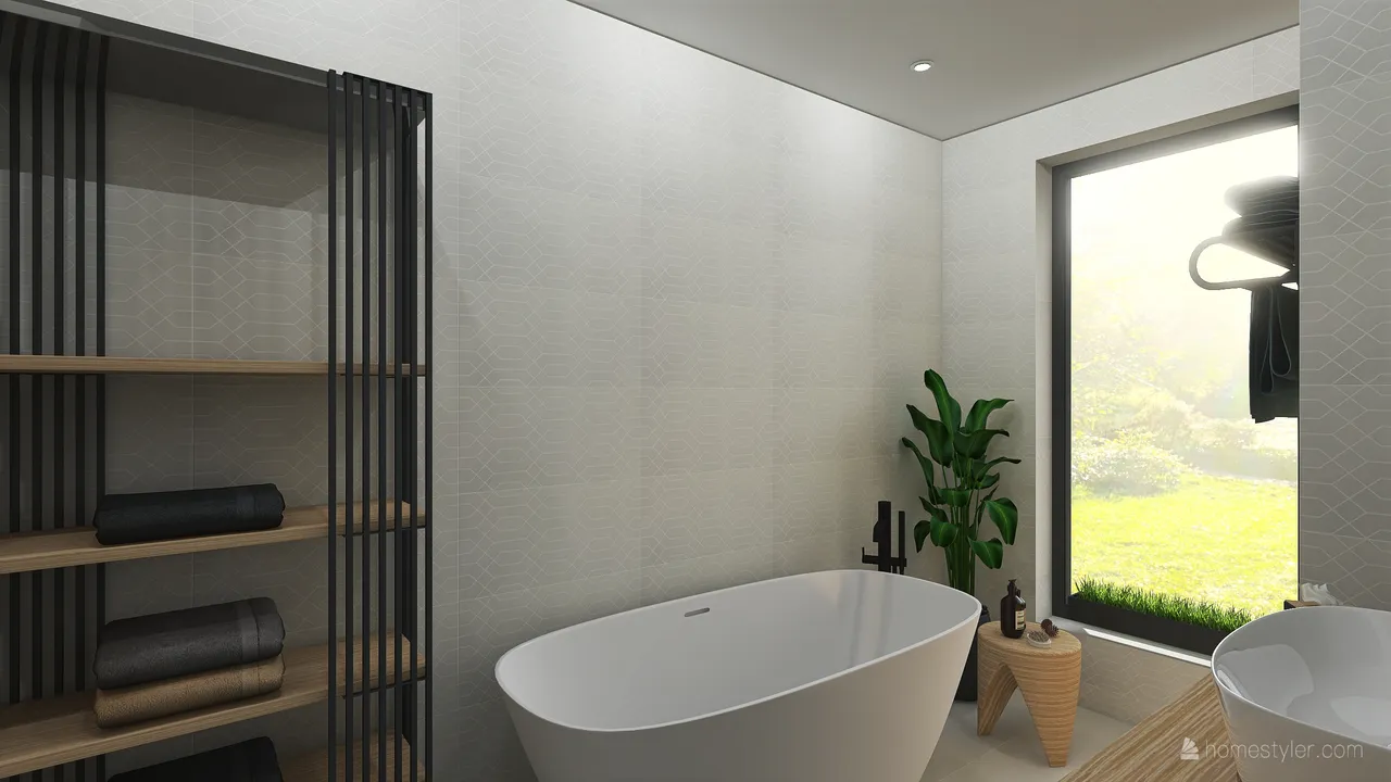 Bathroom 3d design renderings