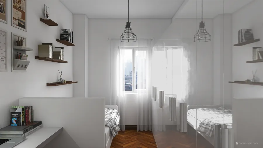 Casa Rasori (camere) 3d design renderings