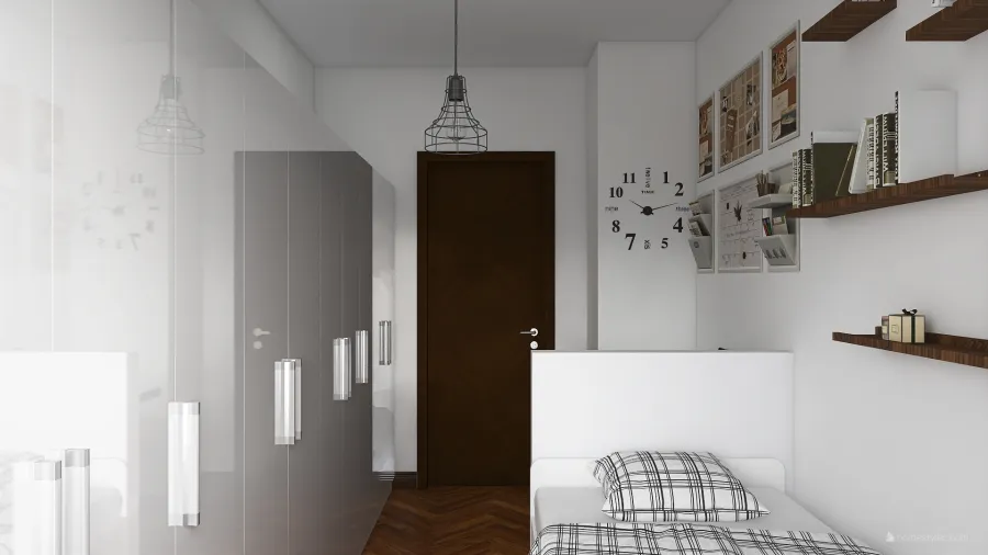 Casa Rasori (camere) 3d design renderings