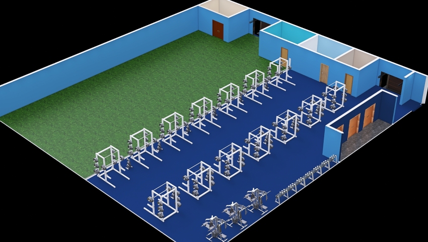 MHS Weight Room 3d design picture 842.66