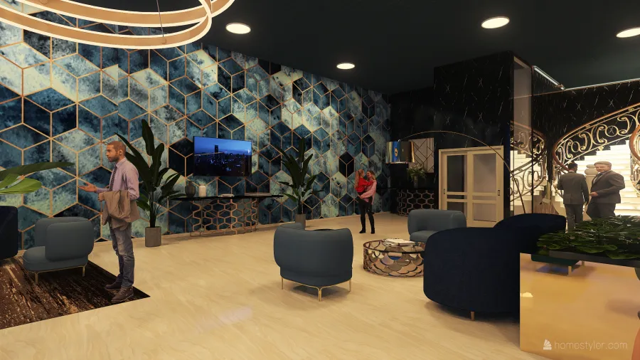 HOTEL 3d design renderings