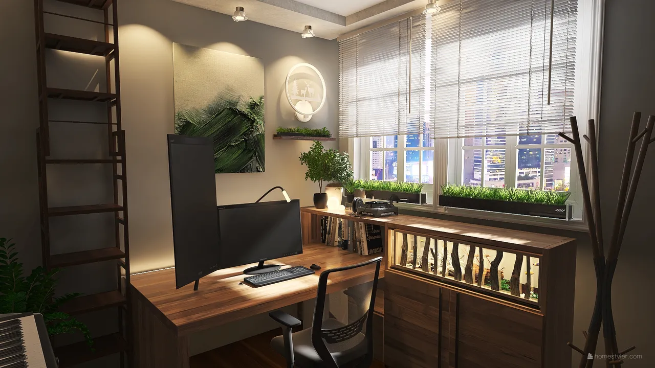 Office Test 3d design renderings