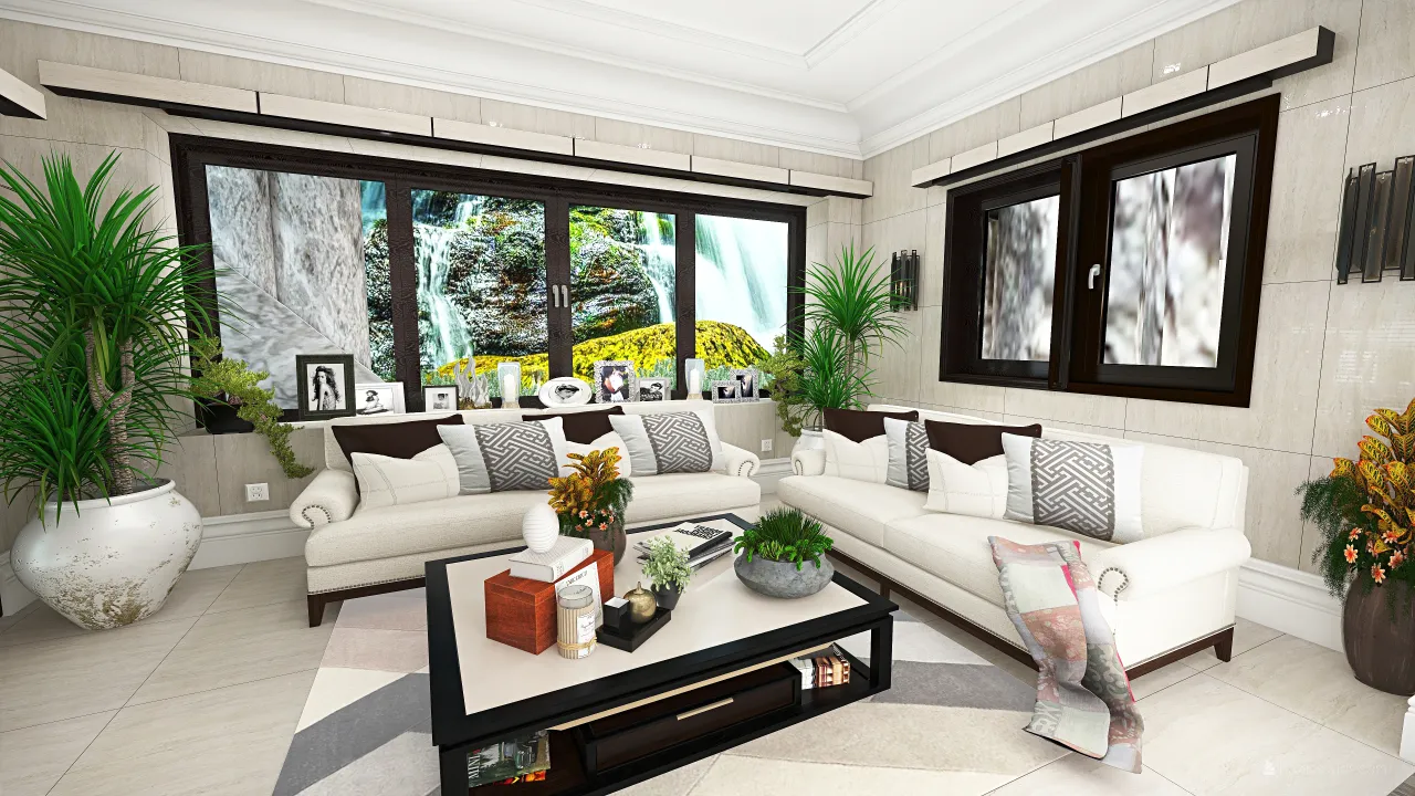 Contemporary White UnnamedSpace 3d design renderings