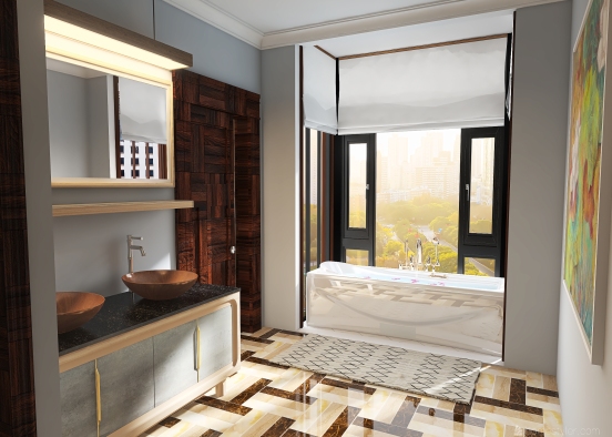 ADF - Dream Bathroom Design Rendering