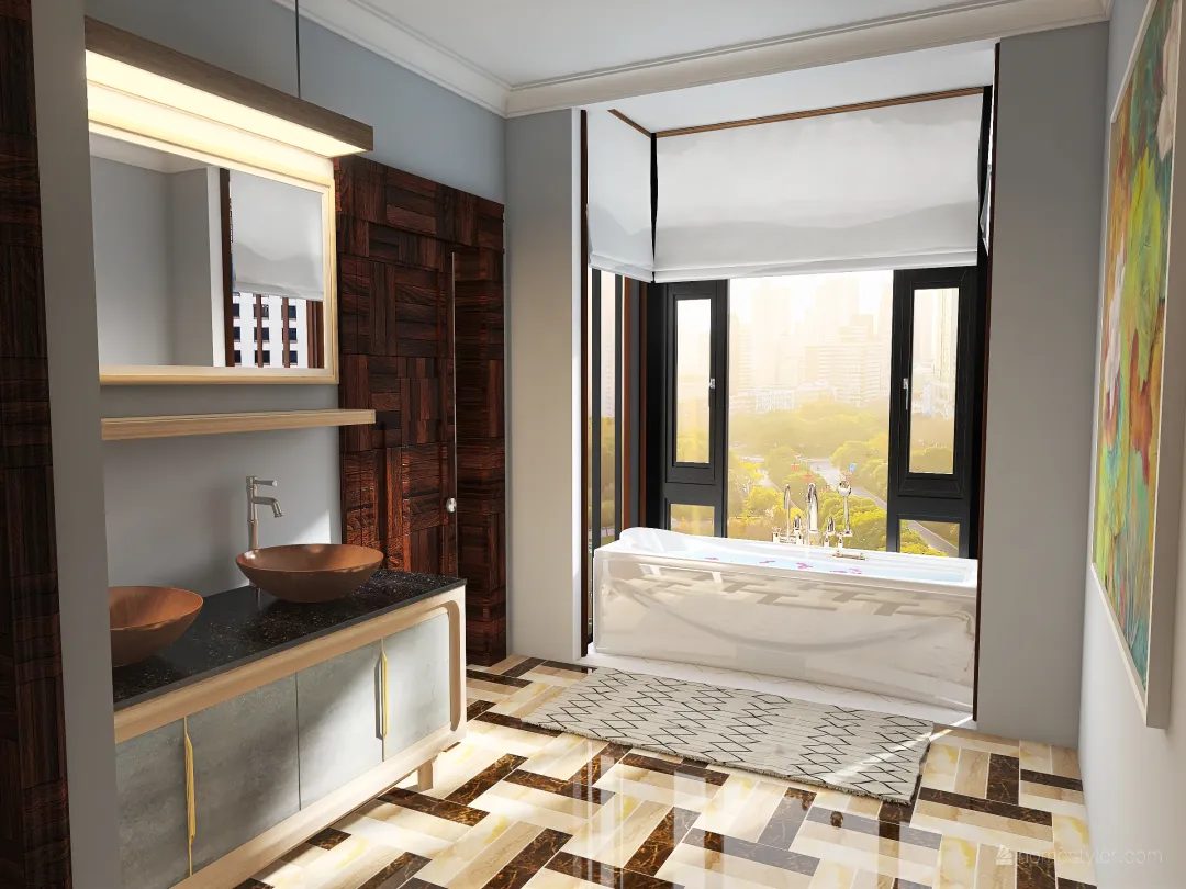ADF - Dream Bathroom 3d design renderings