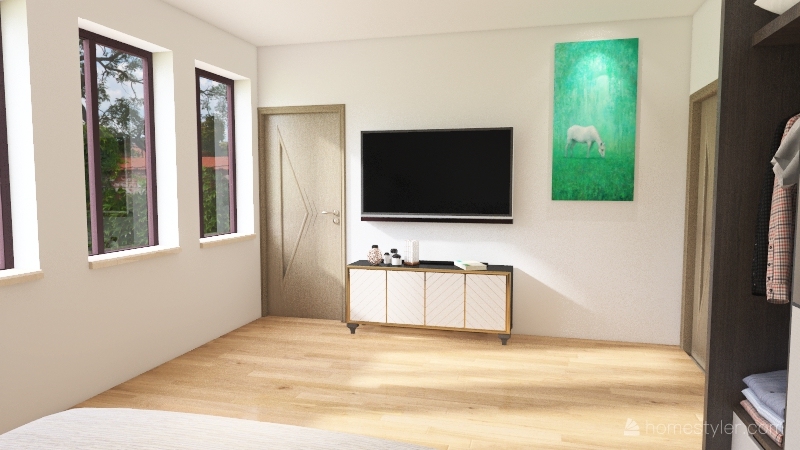 Simple House 3d design renderings