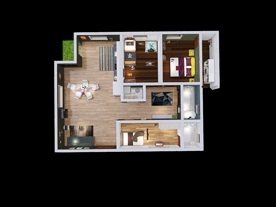 casa francesco  piano 3d design renderings