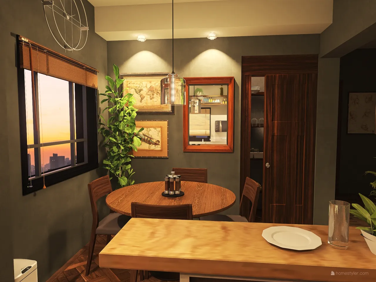 Kitchen 3d design renderings