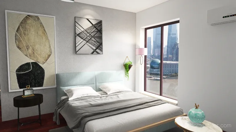 master bedroom 1 3d design renderings