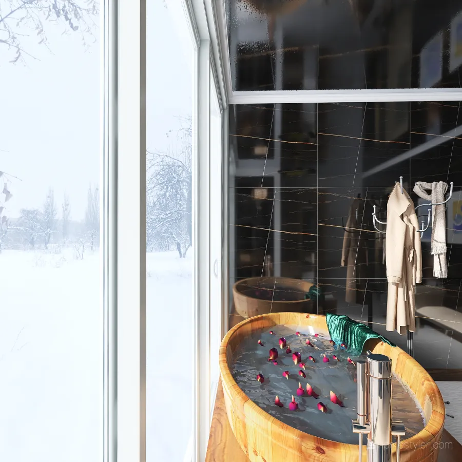frozen house 3d design renderings