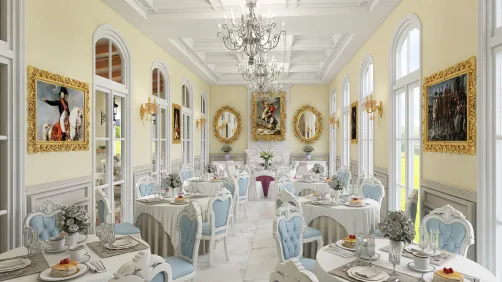 #HSDA2020Commercial -Le Restaurant de Paris - French Country Style