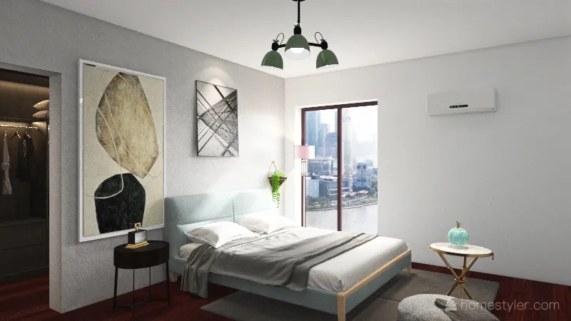 master bedroom 1 3d design renderings