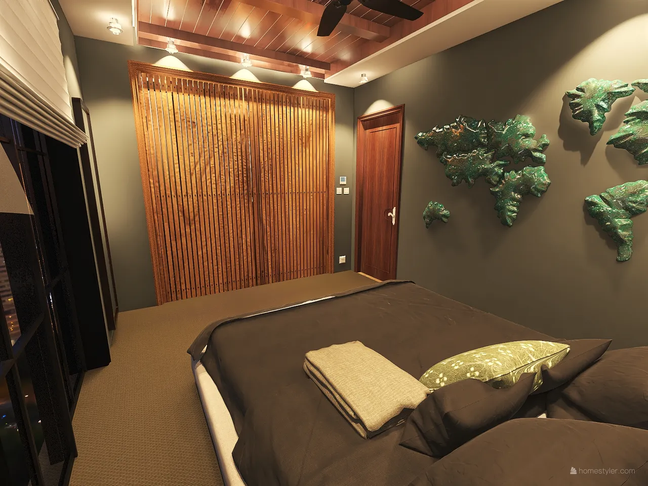 Bedroom 3d design renderings