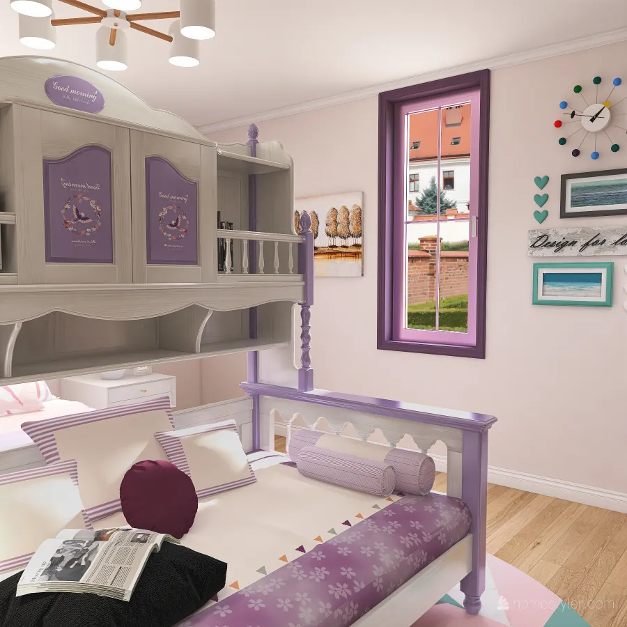 Mawa's room 3d design renderings
