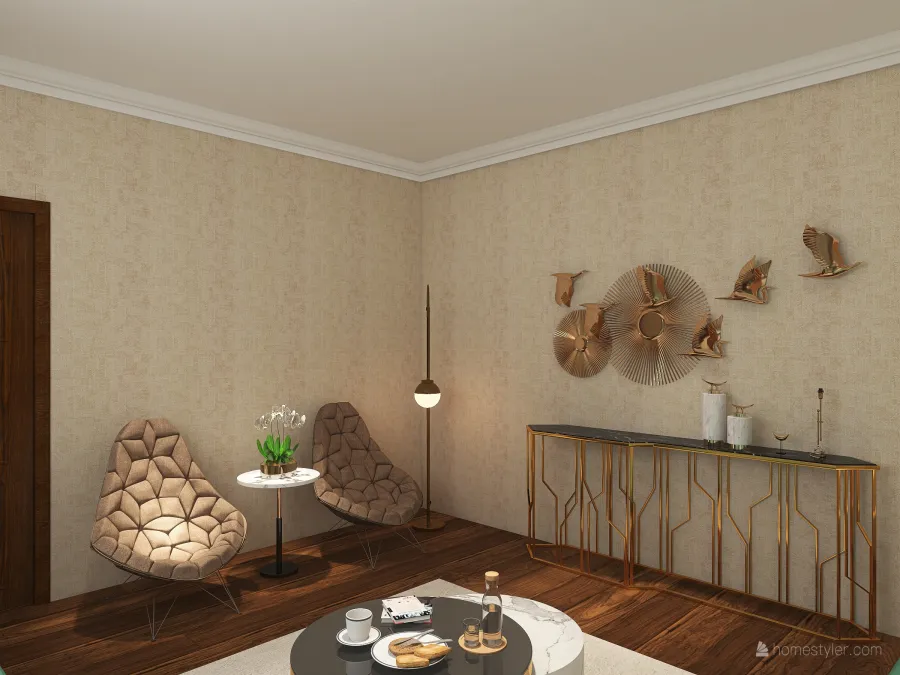 small guestroom .. 3d design renderings