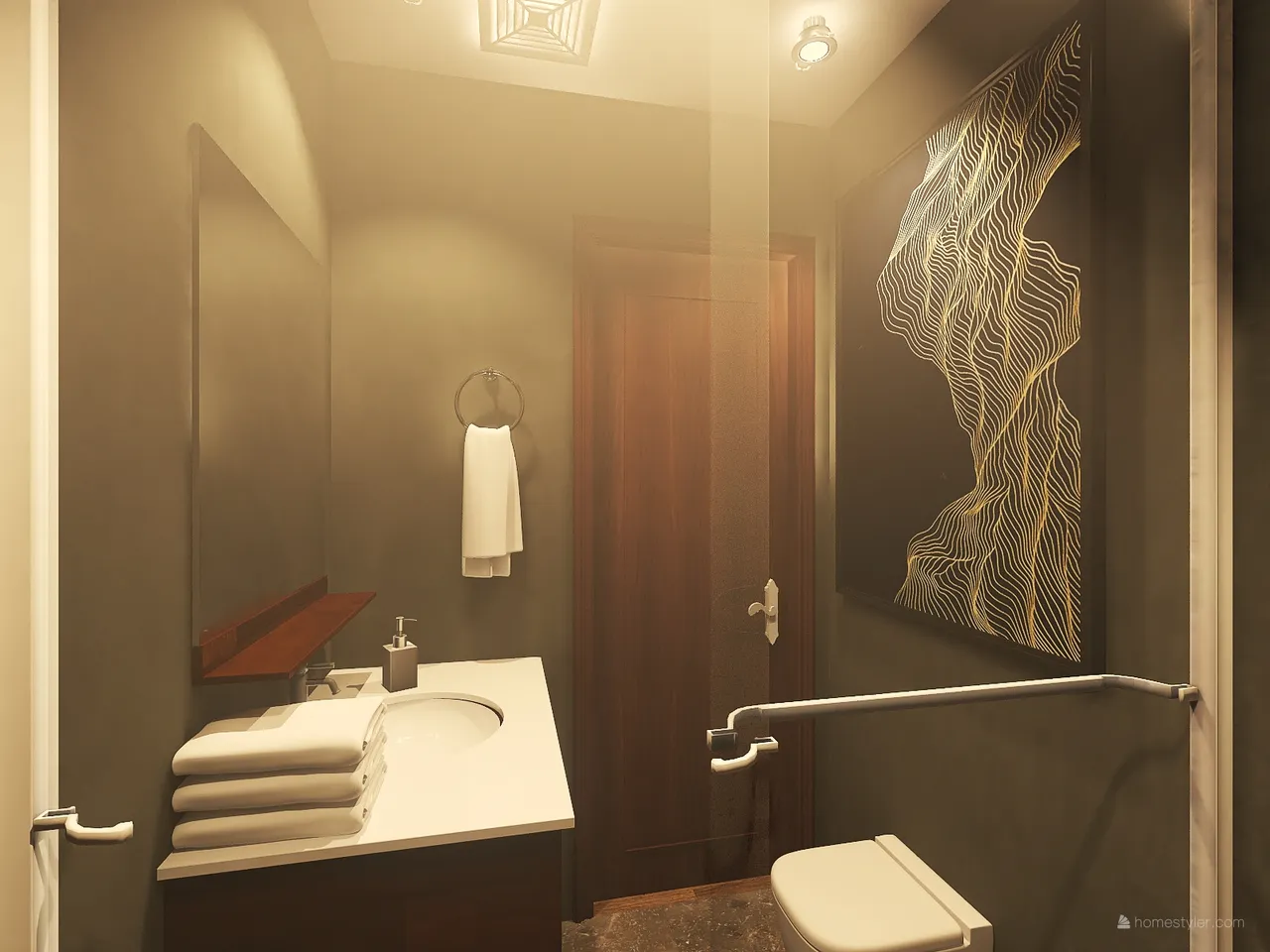 Bathroom 3d design renderings