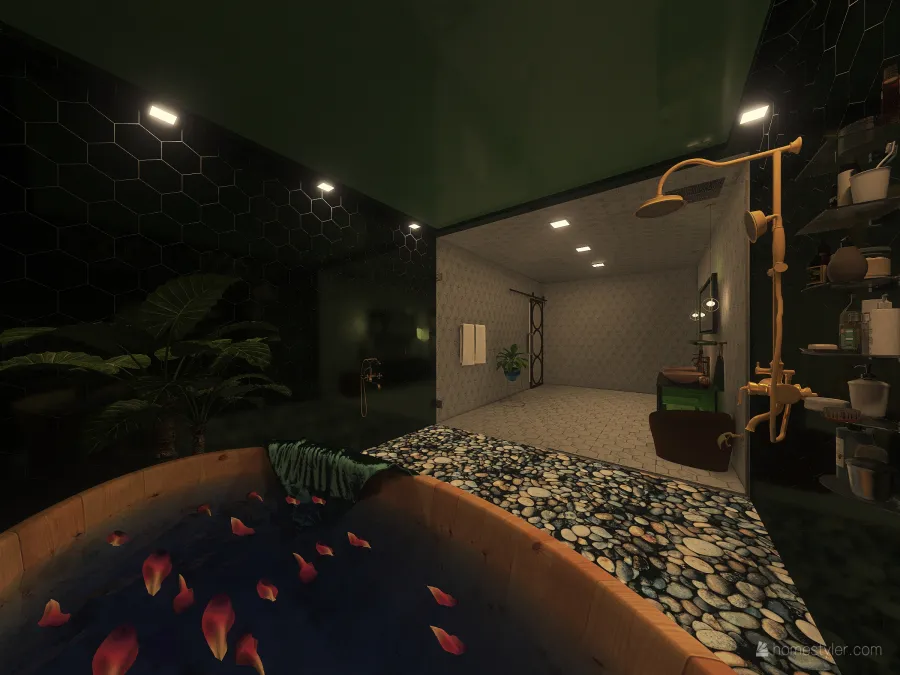 Draqon Bathroom 3d design renderings