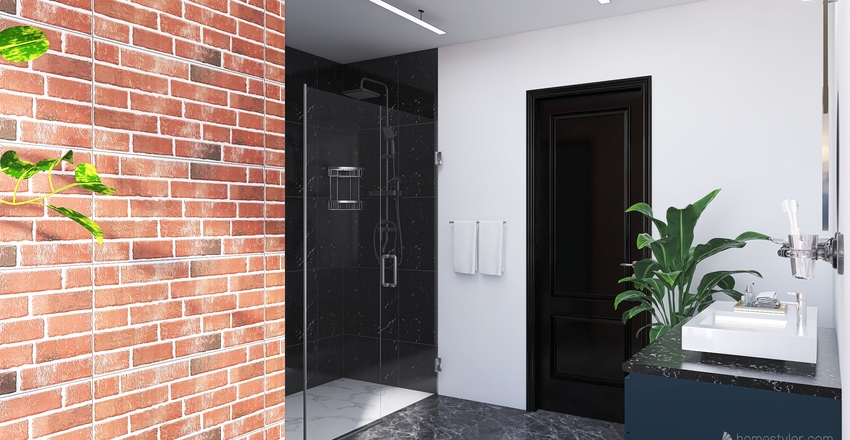 Dream Bathroom - Sydney Chan Interior Design Render