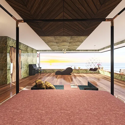 Draqon Master Bedroom 3d design renderings