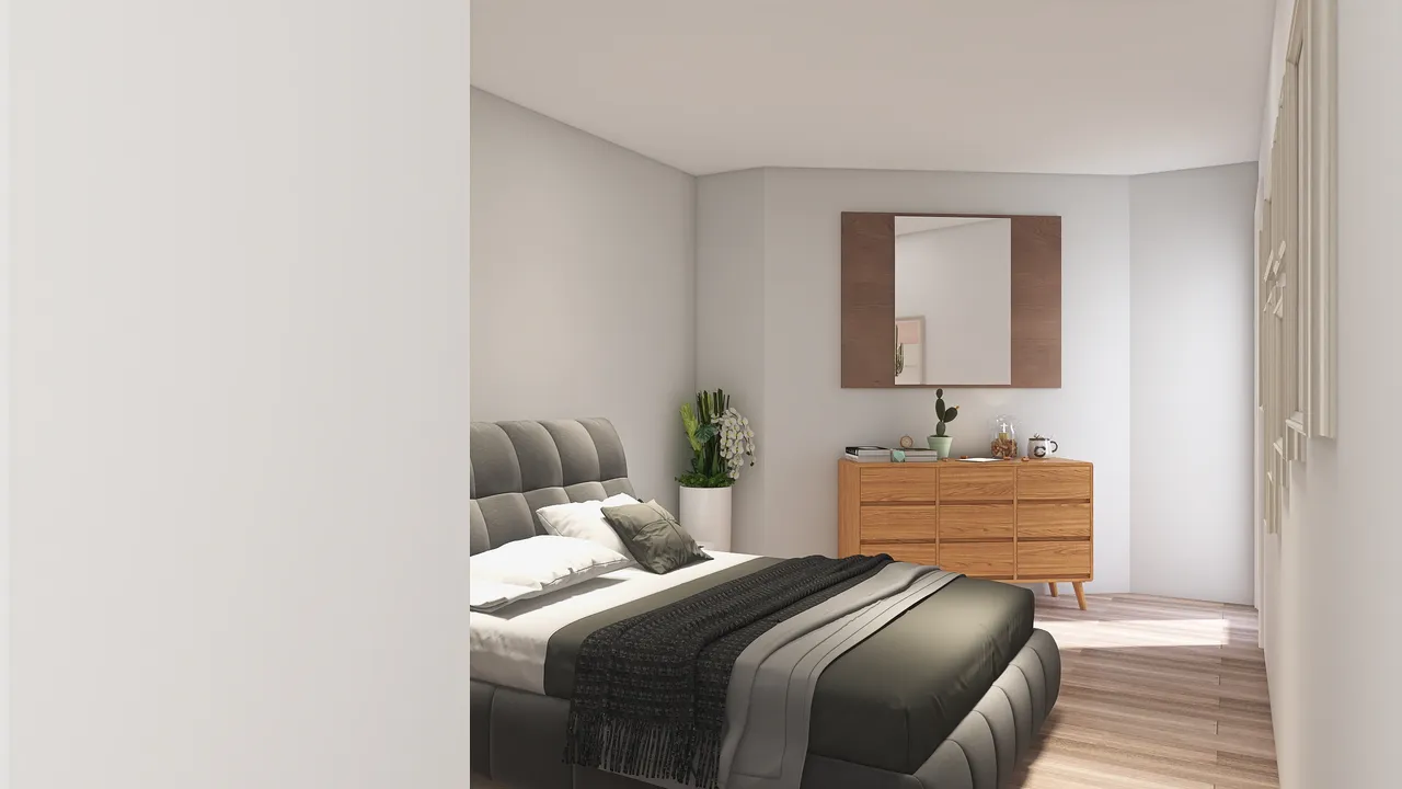 MasterBedroom 3d design renderings