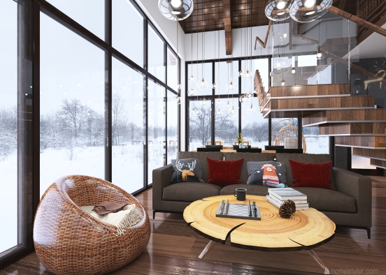 Winter retreat Design Rendering