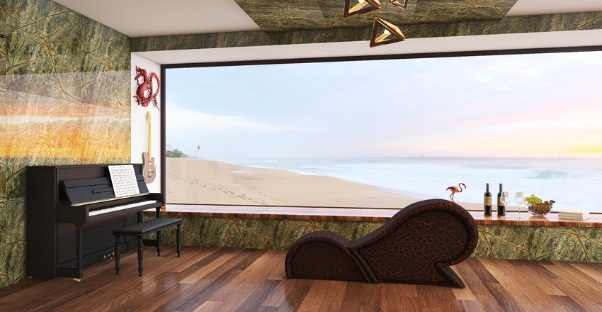 #HSDA2020Residentia Exotic Draqon Master Bedroom Project Interior Design Render