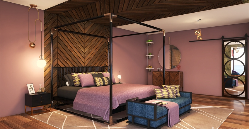#HSDA2020Residentia Exotic Draqon Master Bedroom Project Interior Design Render