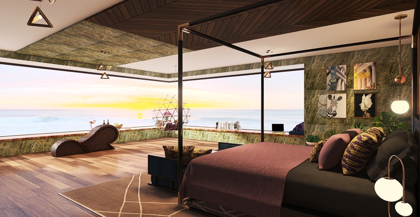 #HSDA2020Residentia Exotic Draqon Master Bedroom Project Interior Design Render