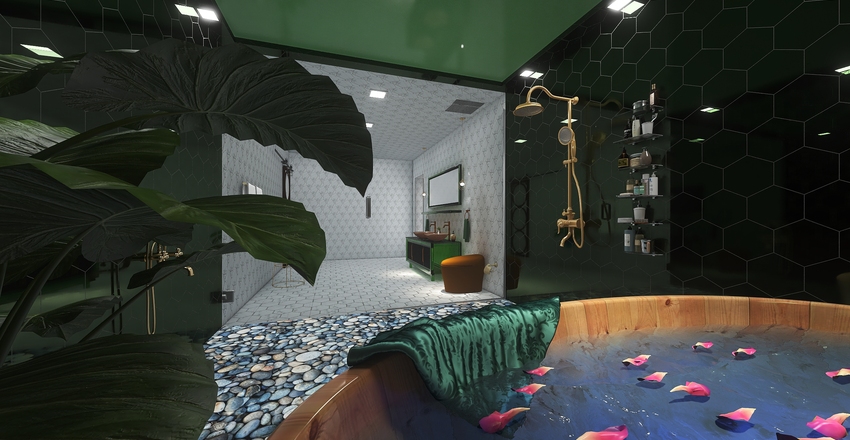 #HSDA2020Residentia Exotic Draqon Master Bedroom Project Interior Design Render
