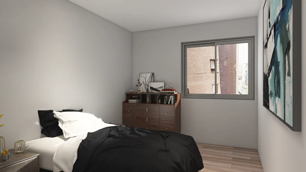 Bedroom 3d design renderings