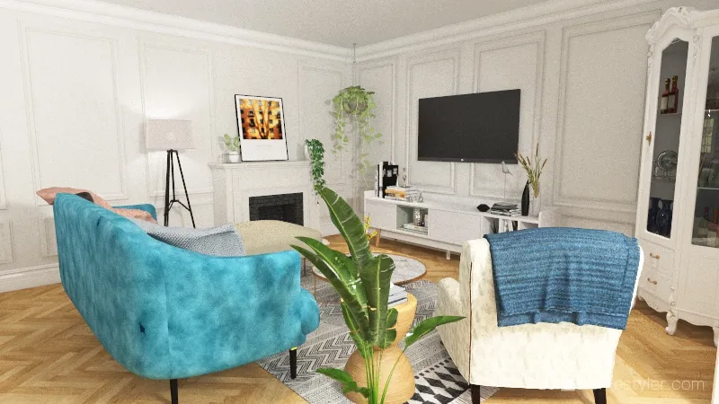 apartment 3d design renderings