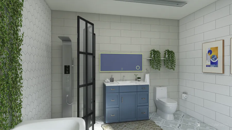 Mason Yang - Dream Bathroom 3d design renderings