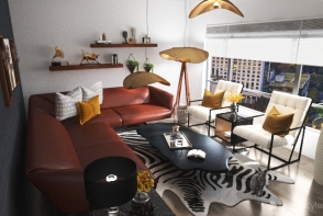 living room II Design Rendering