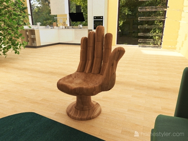 Village fancy house (no toilet tho) Interior Design Render