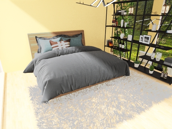 Village fancy house (no toilet tho) Interior Design Render