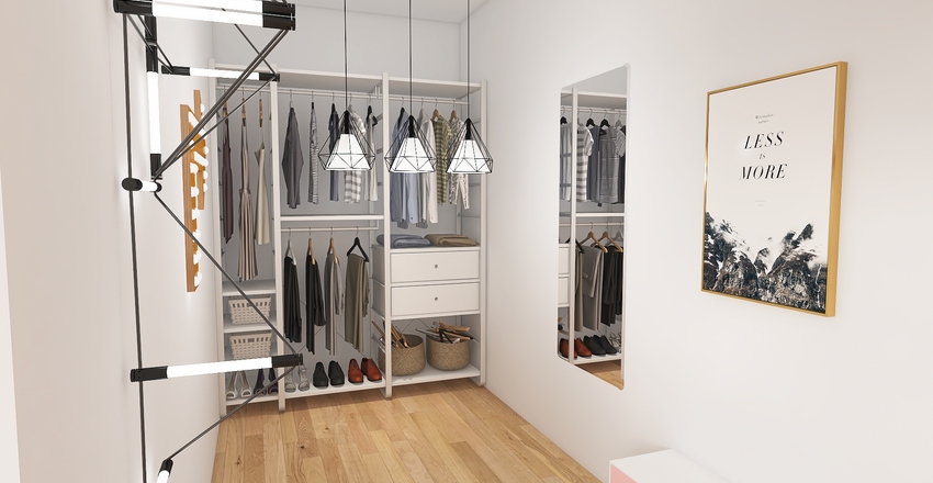 Aesthetic room Interior Design Render