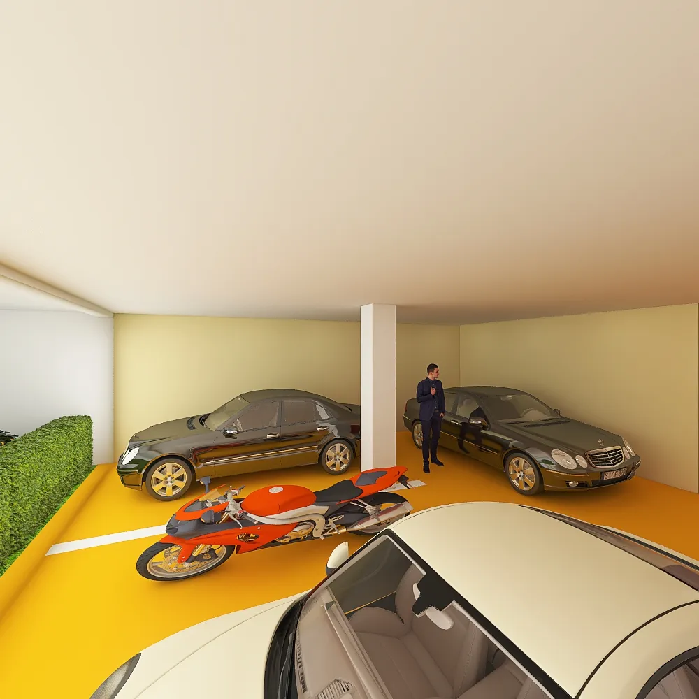 Parking 3d design renderings