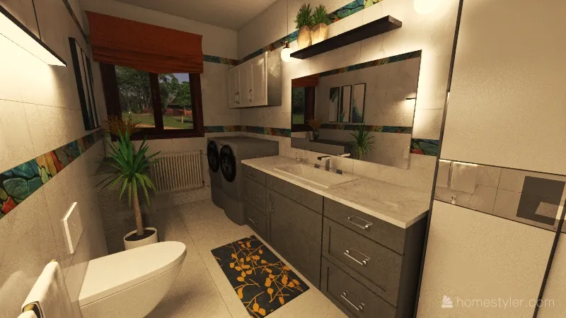 Comfortable apartment 3d design renderings