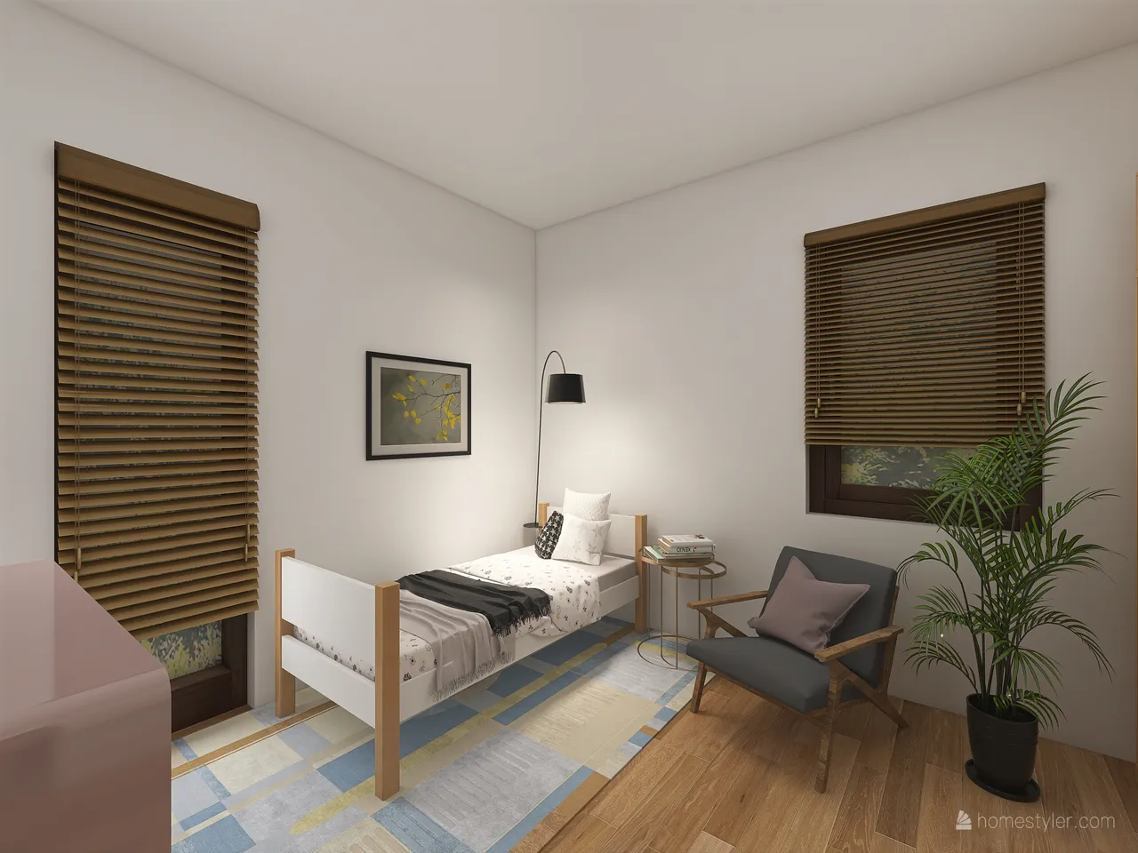 ElderlyRoom 3d design renderings