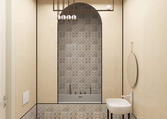 BATH ROOM Design Rendering