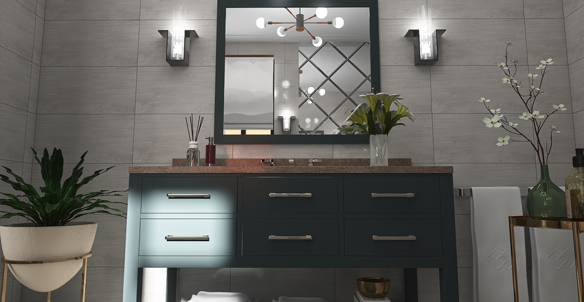 Loft apartment in the City Interior Design Render