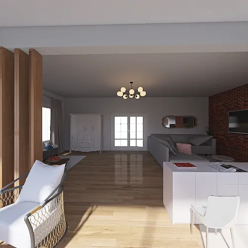 Wohnzimmer 3d design renderings