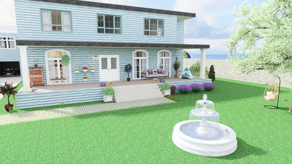 BEACH HOUSE 2 3d design renderings