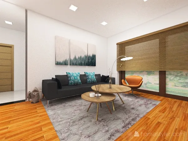 LivingDiningRoom 3d design renderings