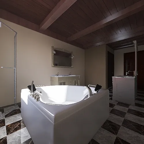 dream bathroom 3d design renderings