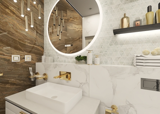 Copy of Copy of Modern Bathroom2 Design Rendering