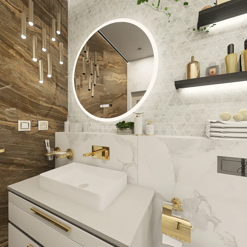 Copy of Copy of Modern Bathroom2 3d design renderings